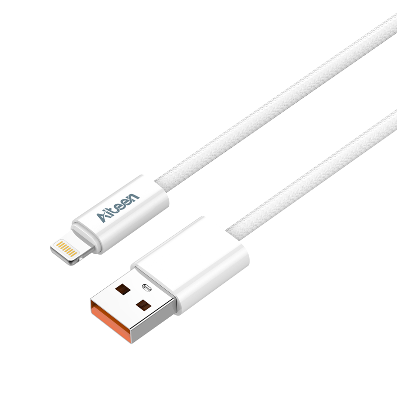 A25-LW Lightning Data Cable 1m 25W Fast Charging White Color